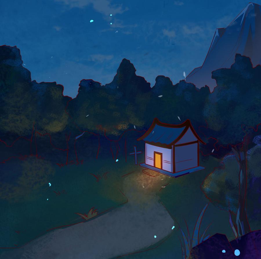 《被天敌饲养的日子》第160话 小兔的画 第24页