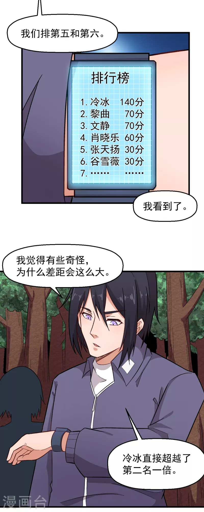 《校园狂师》第234话 两两对决 第5页