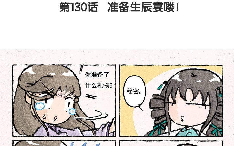 《小王爷看开点》第130话 准备生辰宴喽！ 第4页