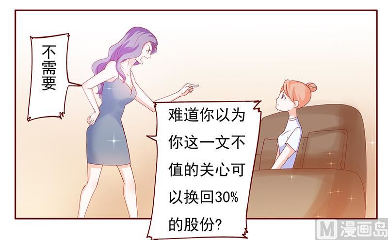《霸道首席爱上我》第151话 一文不值的关心 第2页