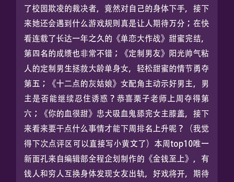 《全民打榜》《整容游戏》重返top1宝座！ 第28页
