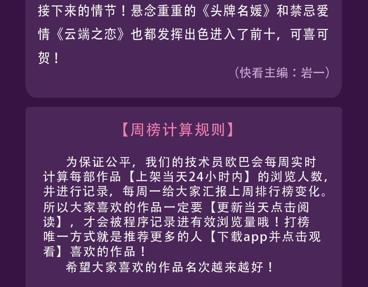 《全民打榜》《整容游戏》重返top1宝座！ 第29页