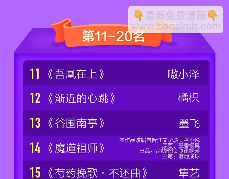 《全民打榜》《贫穷父女》荣登青年榜TOP1 第23页