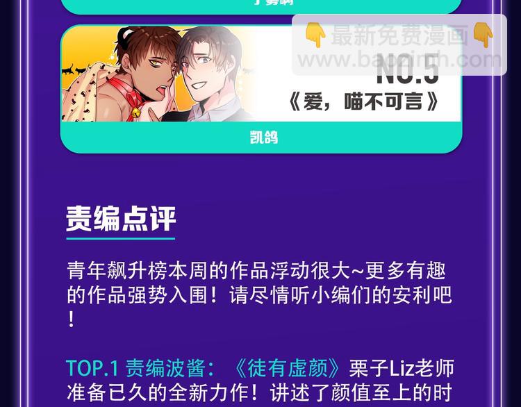 《全民打榜》《徒有虚颜》青年榜单NO.1 第23页