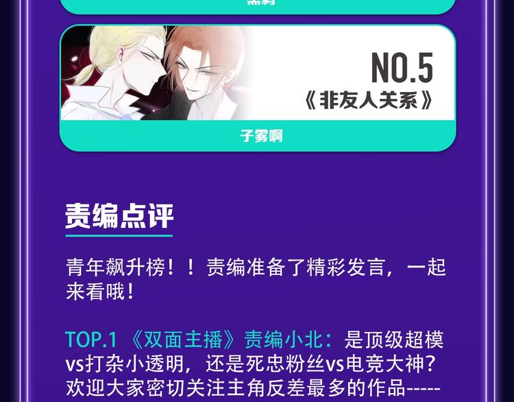 《全民打榜》《双面主播》青年飙升榜NO.1 第24页