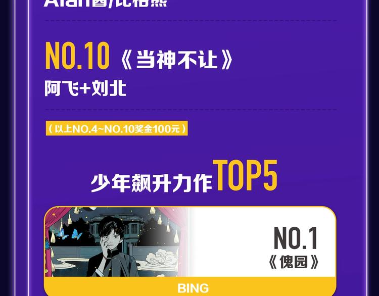 《全民打榜》《双面主播》青年飙升榜NO.1 第35页