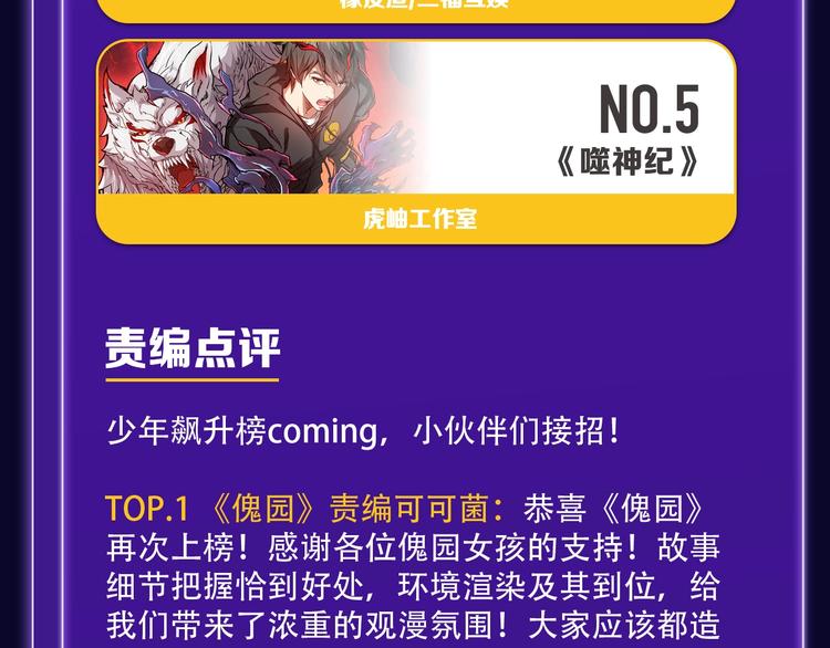 《全民打榜》《双面主播》青年飙升榜NO.1 第37页