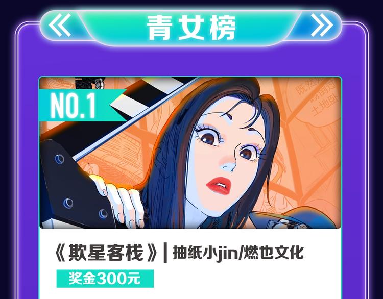 《全民打榜》《欺星客栈》综合榜+青女榜冠军 第21页