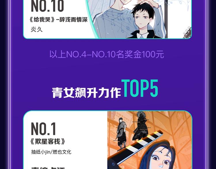 《全民打榜》《欺星客栈》综合榜+青女榜冠军 第26页