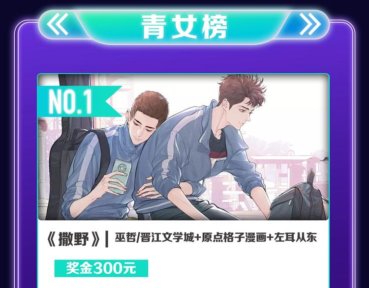 《全民打榜》《撒野》获得三榜冠军！ 第10页