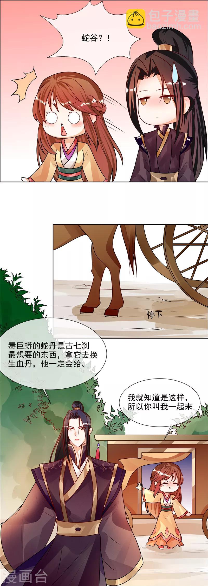 《天才小毒妃之芸汐传奇》第51话 相公我们去哪？ 第3页