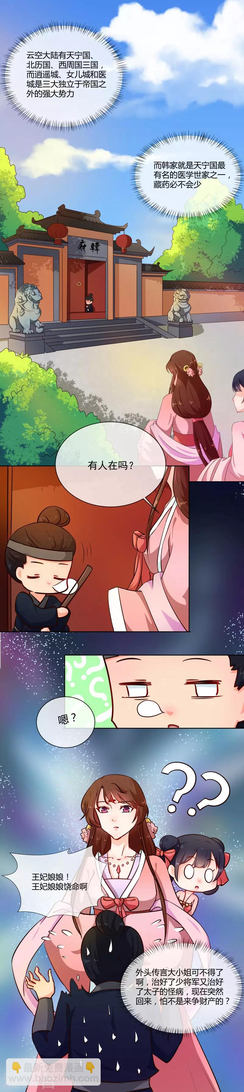 《天才小毒妃之芸汐传奇》第73话 恶少欺凌 第2页