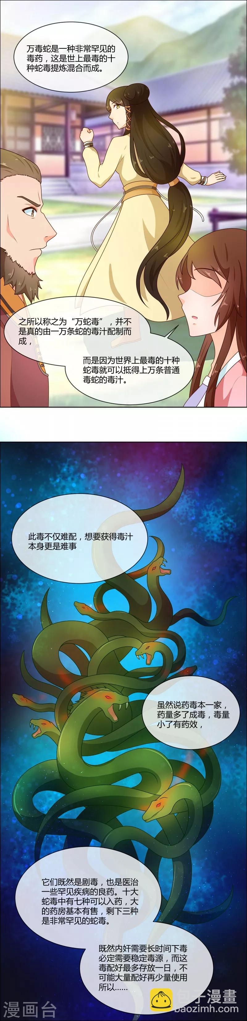 《天才小毒妃之芸汐传奇》第72话 蛇毒源头 第4页