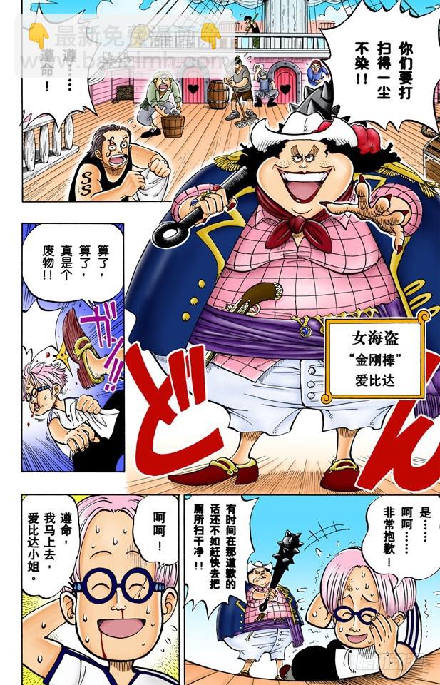 《航海王（全彩版）》戴草帽的路飞 第6页