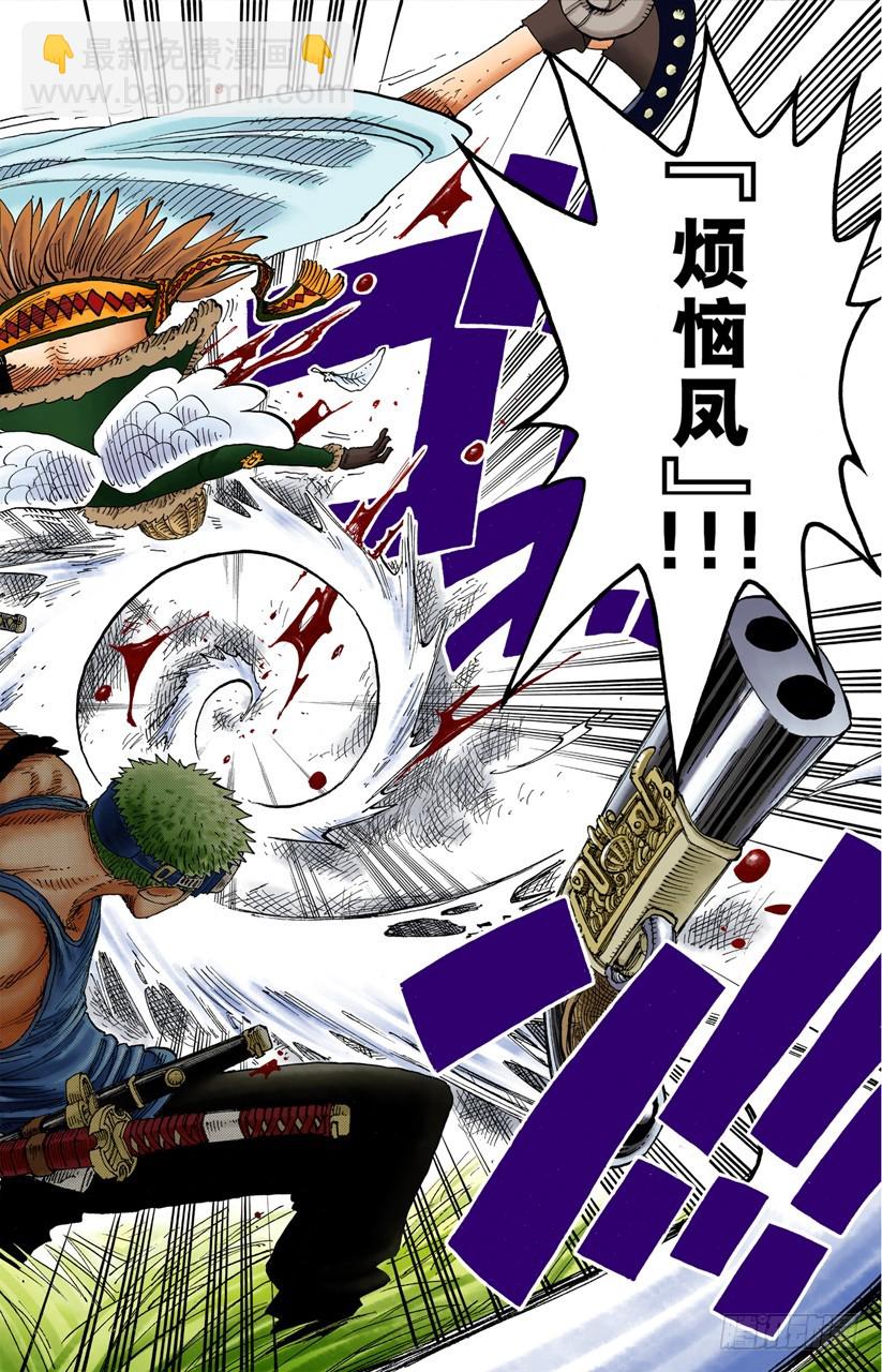 《航海王（全彩版）》海盗佐罗VS战士布拉哈姆 第14页