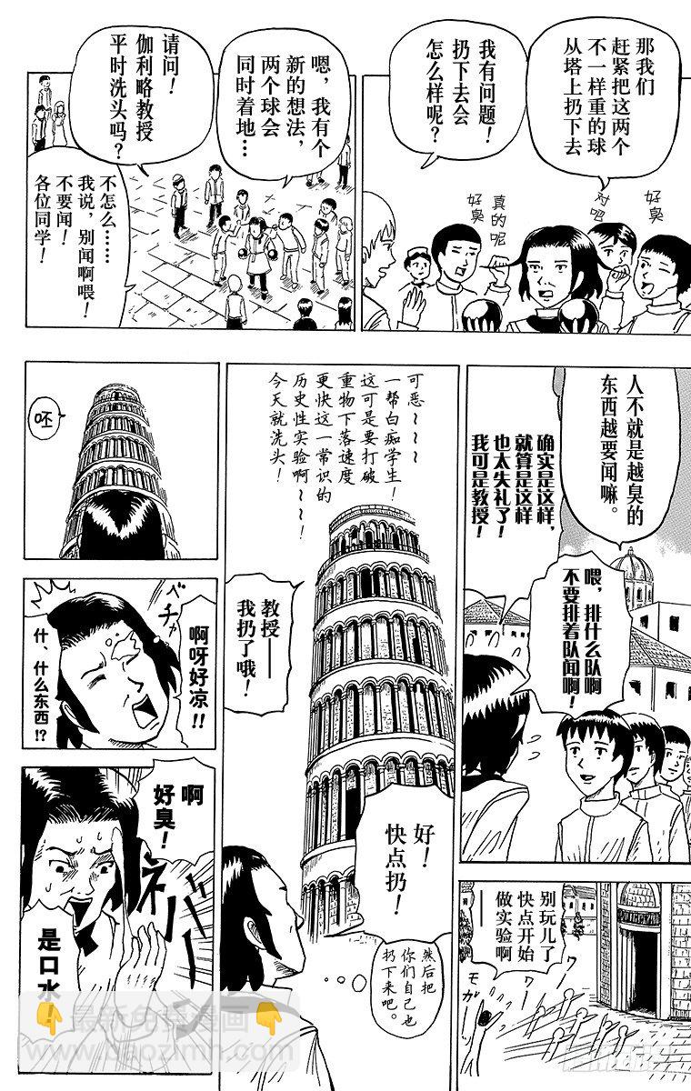 《搞笑漫画日和》第12幕 伽利略的实验科学 第2页