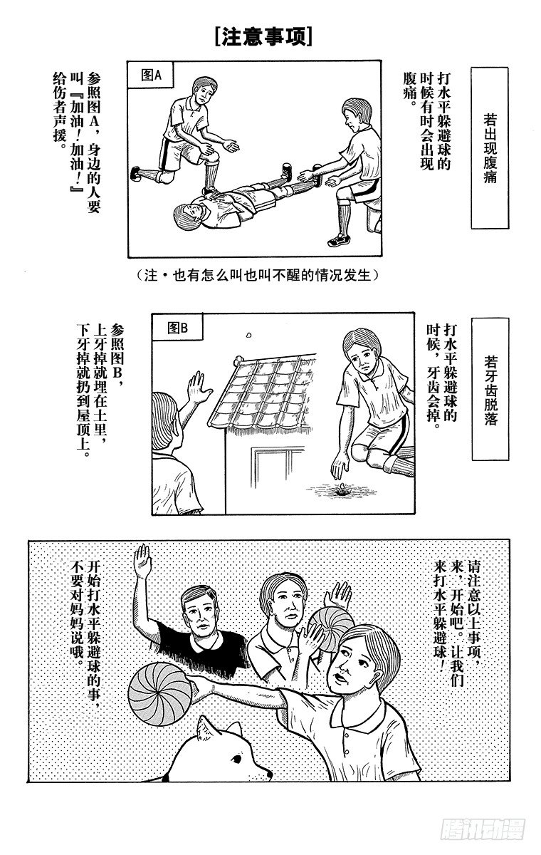 《搞笑漫画日和》第18幕 运动入门系列 开始打水 第4页