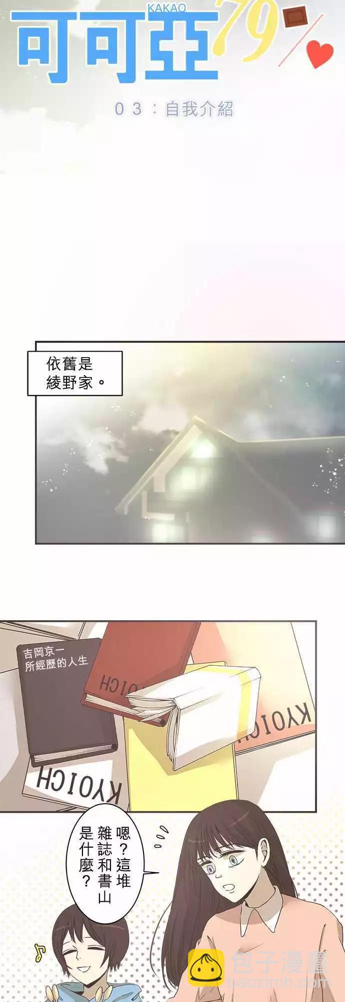 《可可亚79%》第03回 自我介绍 第3页