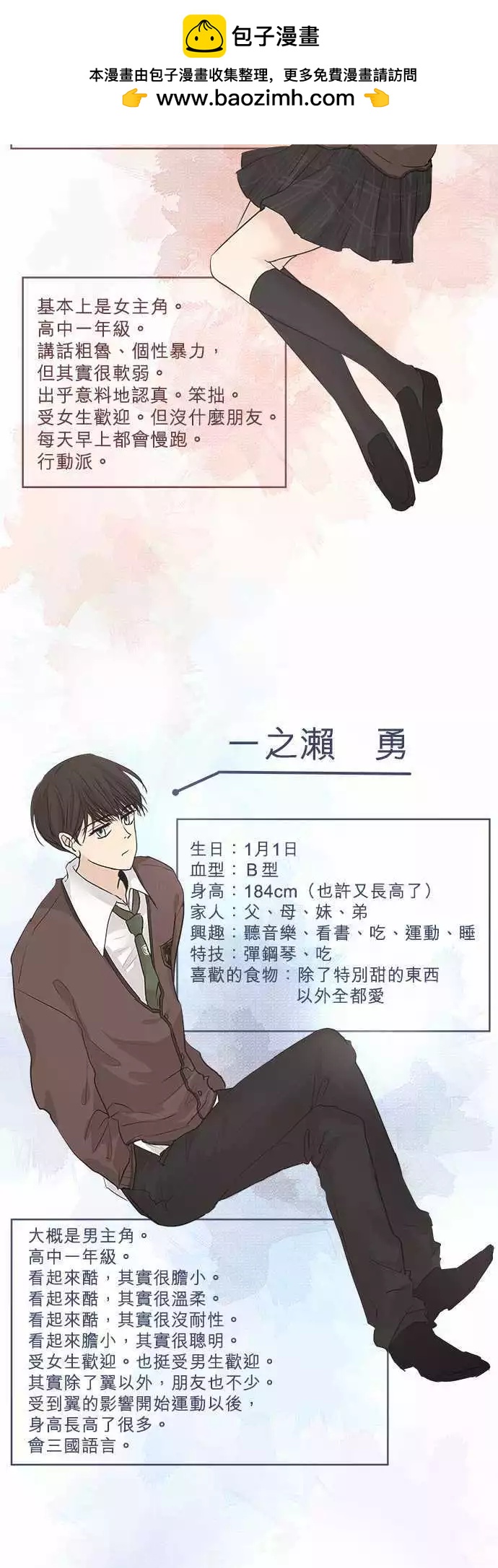 《可可亚79%》人物介绍番外篇 第2页