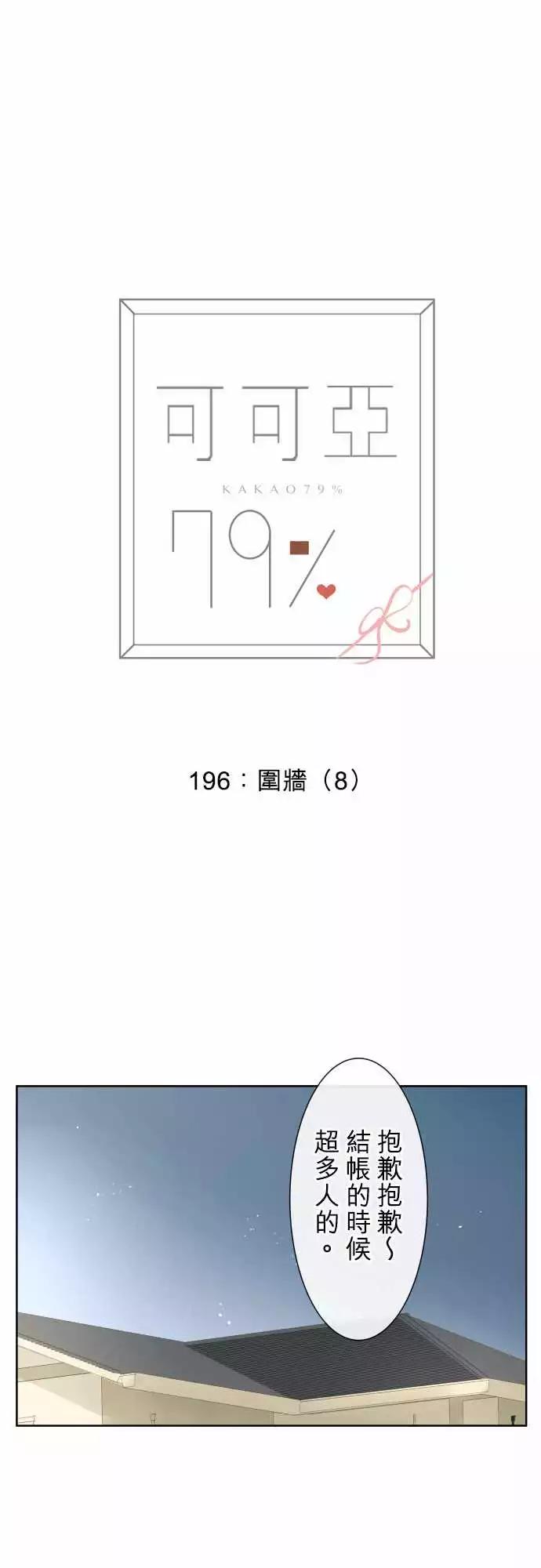 《可可亚79%》196 围墙(8) 第1页
