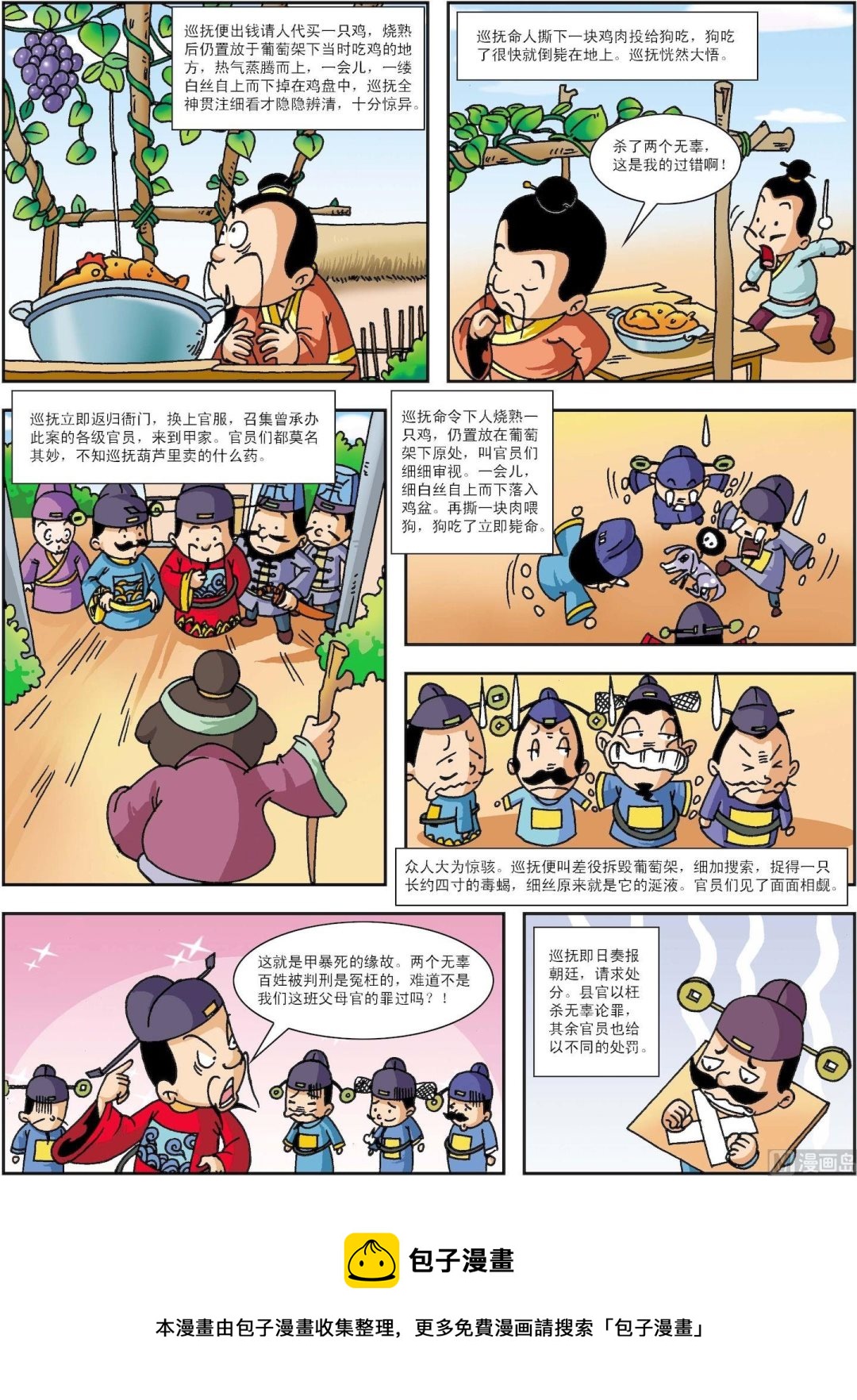 《古今中外故事汇》第094话 葡萄架下解悬疑 第3页