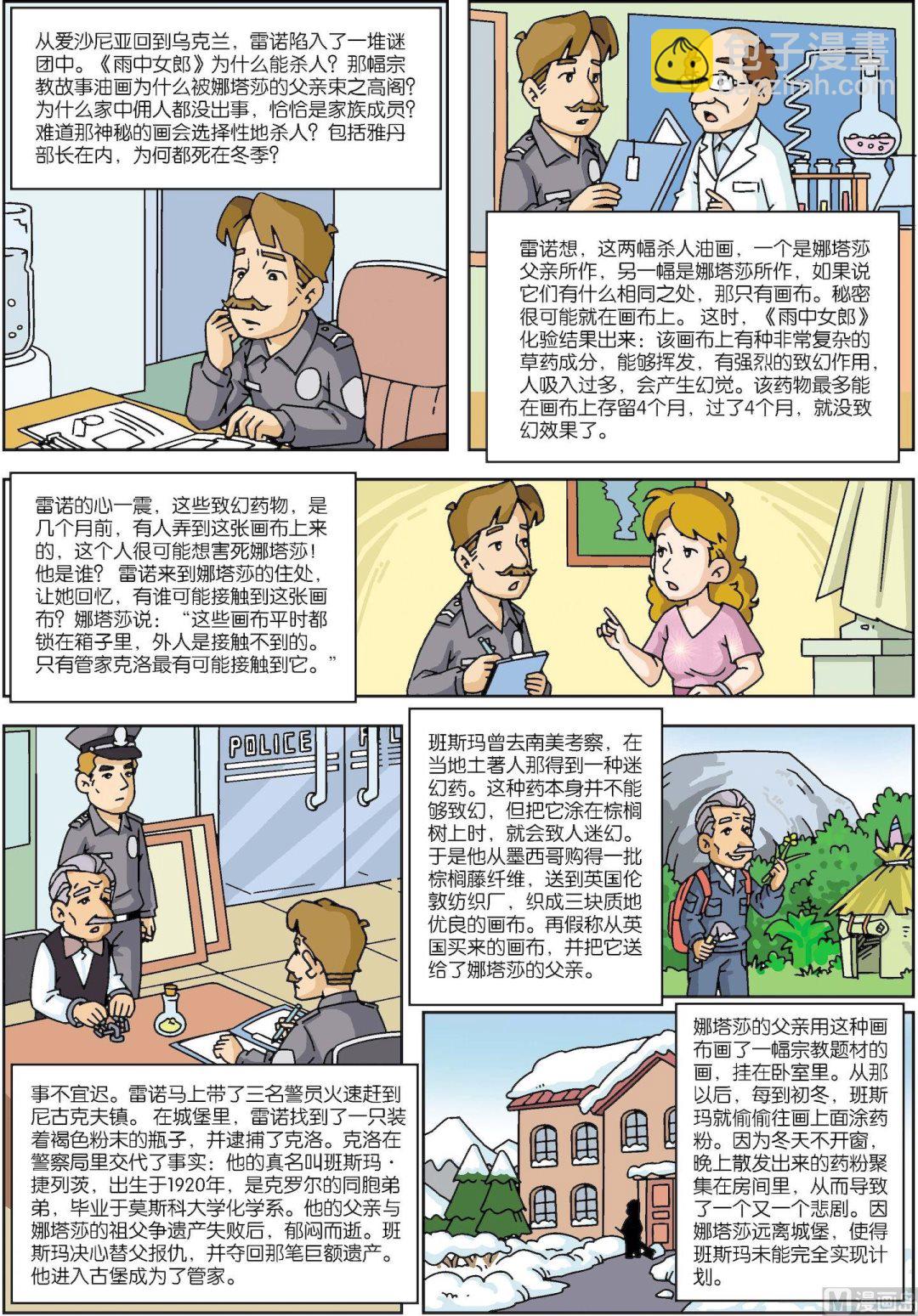《古今中外故事汇》第146话 乌克兰古堡魔画杀人之谜 第4页