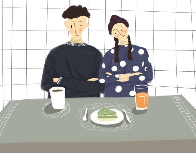 《每日片语》吃货的爱情 第1页