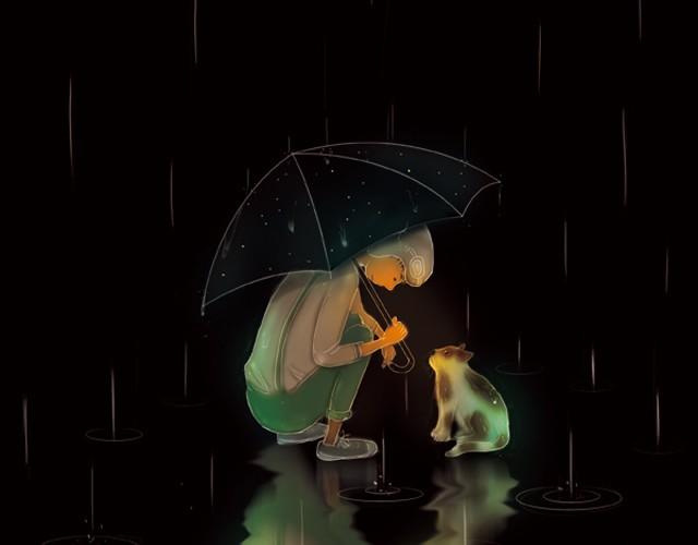 《每日片语》心被淋湿了 第1页