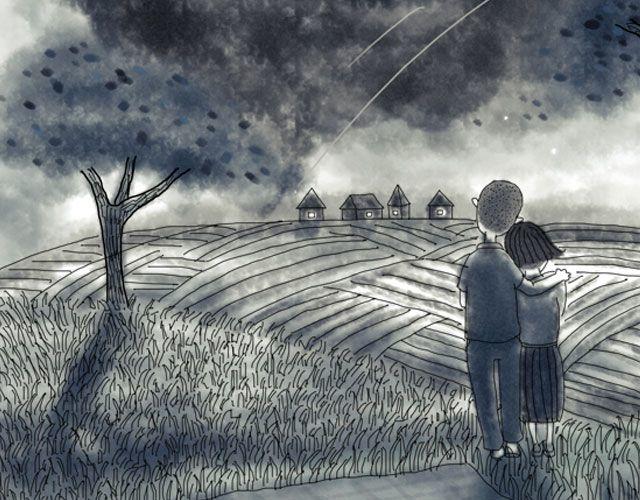 《每日片语》离别的不舍 第1页