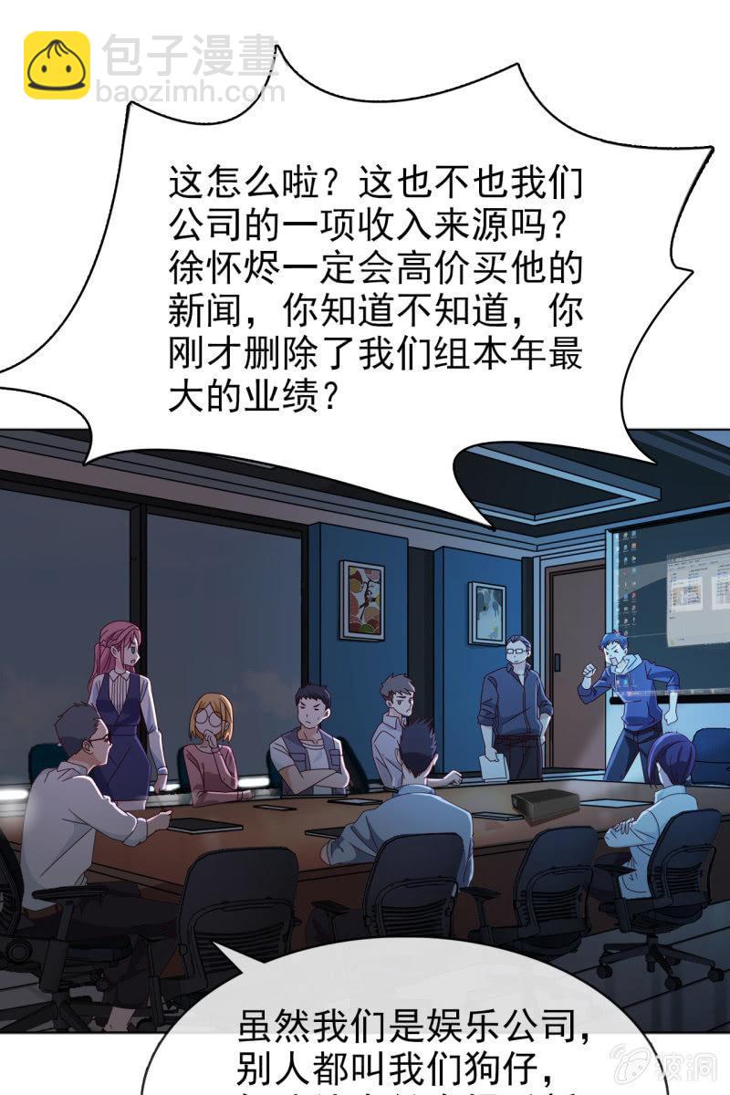 《总裁大人的甜蜜小女巫》第14话 八卦记者也要有原则！ 第24页