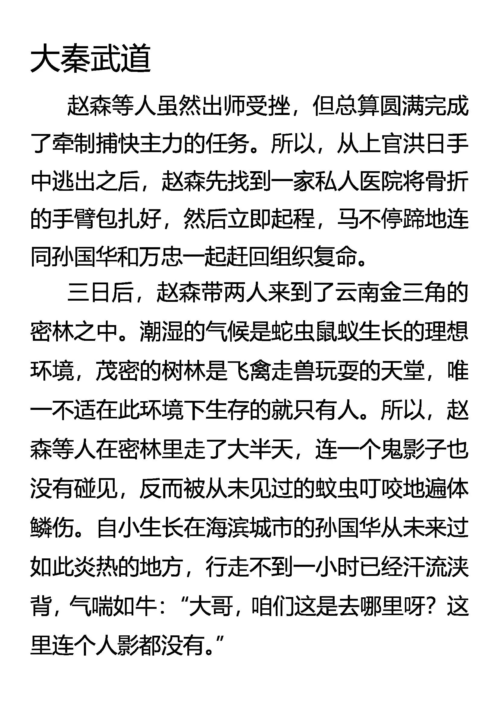 《创始录》大秦武道 第1页