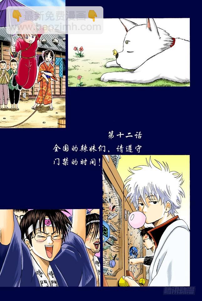 《银魂（全彩版）》全国的辣妹们，请钻手门禁的时间 第3页