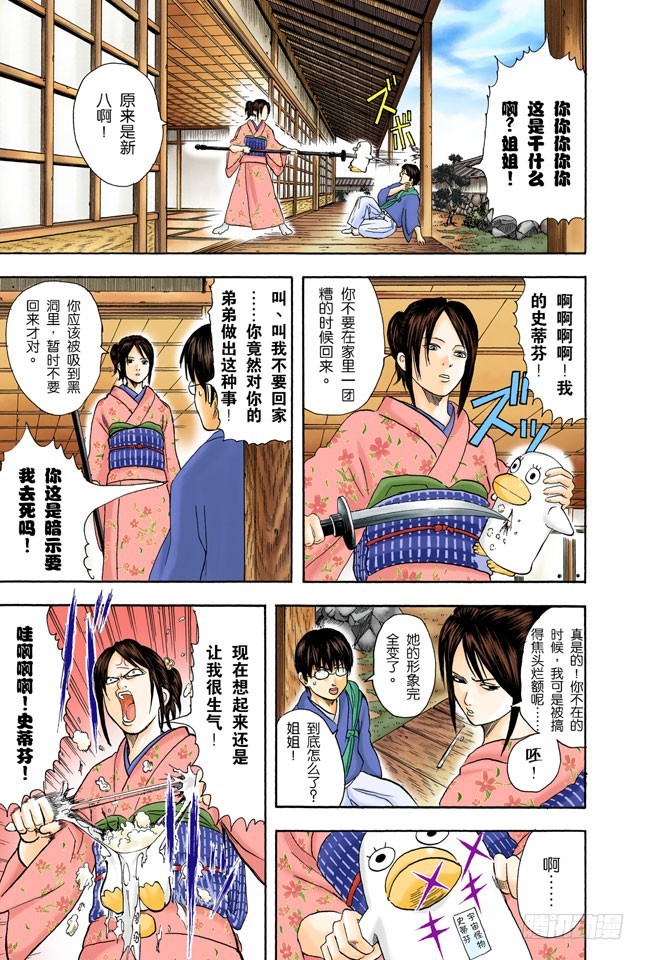 《银魂（全彩版）》啊啊！金窝银窝，不如自己的狗窝！ 第3页