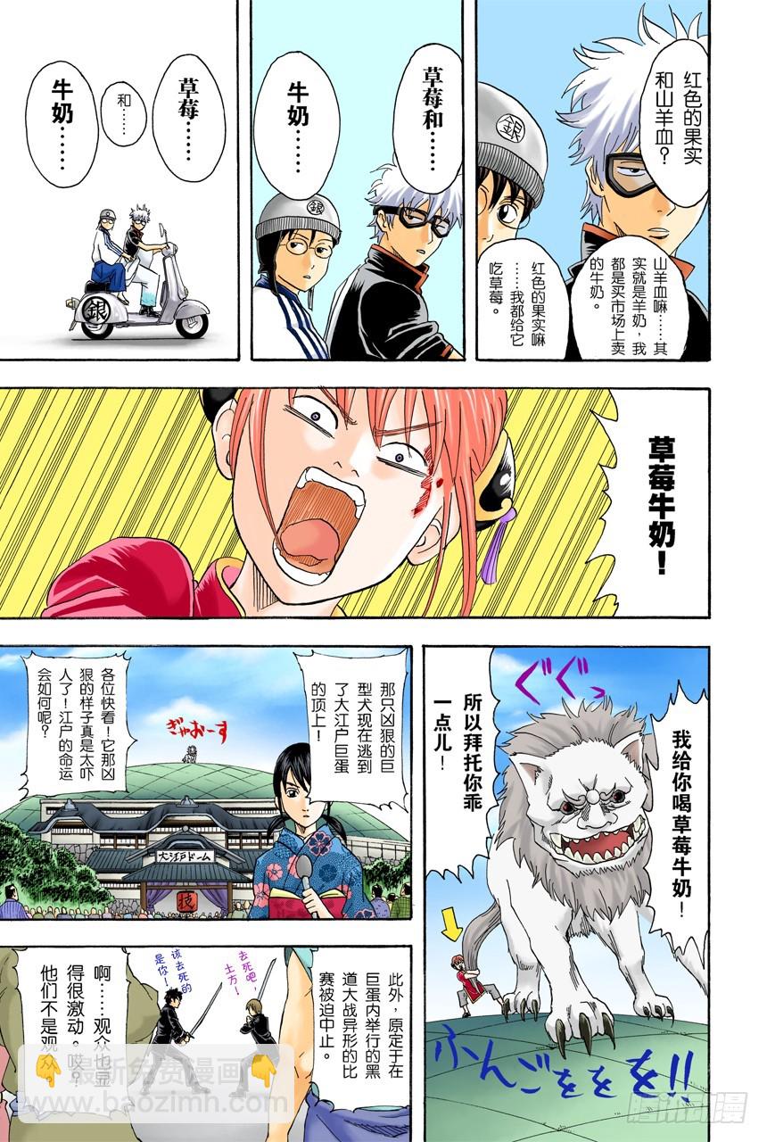 《银魂（全彩版）》遛狗请保持适当的速度 第13页
