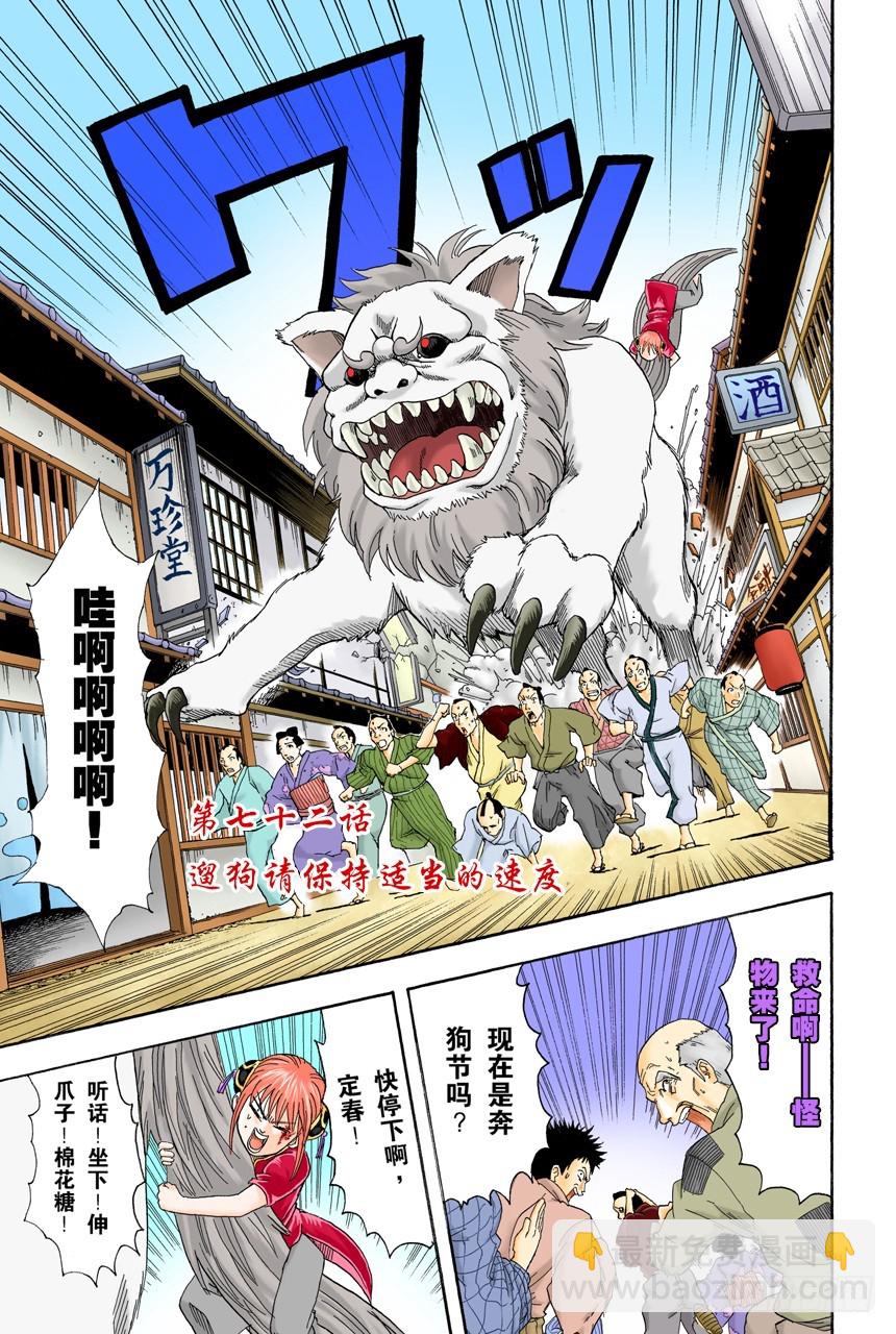 《银魂（全彩版）》遛狗请保持适当的速度 第3页