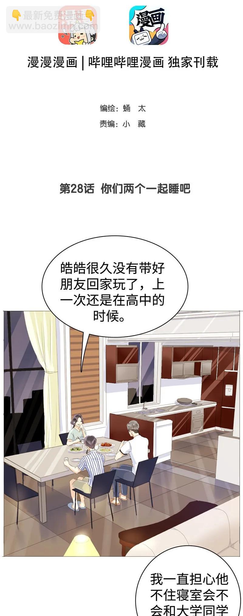 《男装店与“公主殿下”》028 你们两个一起睡吧 第2页