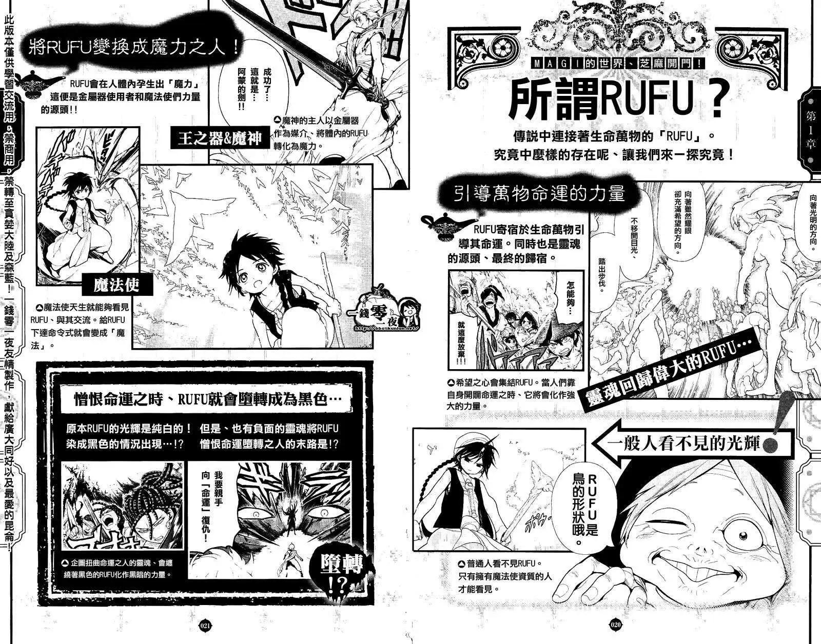 《MAGI魔奇少年》公式书彩页01 第12页