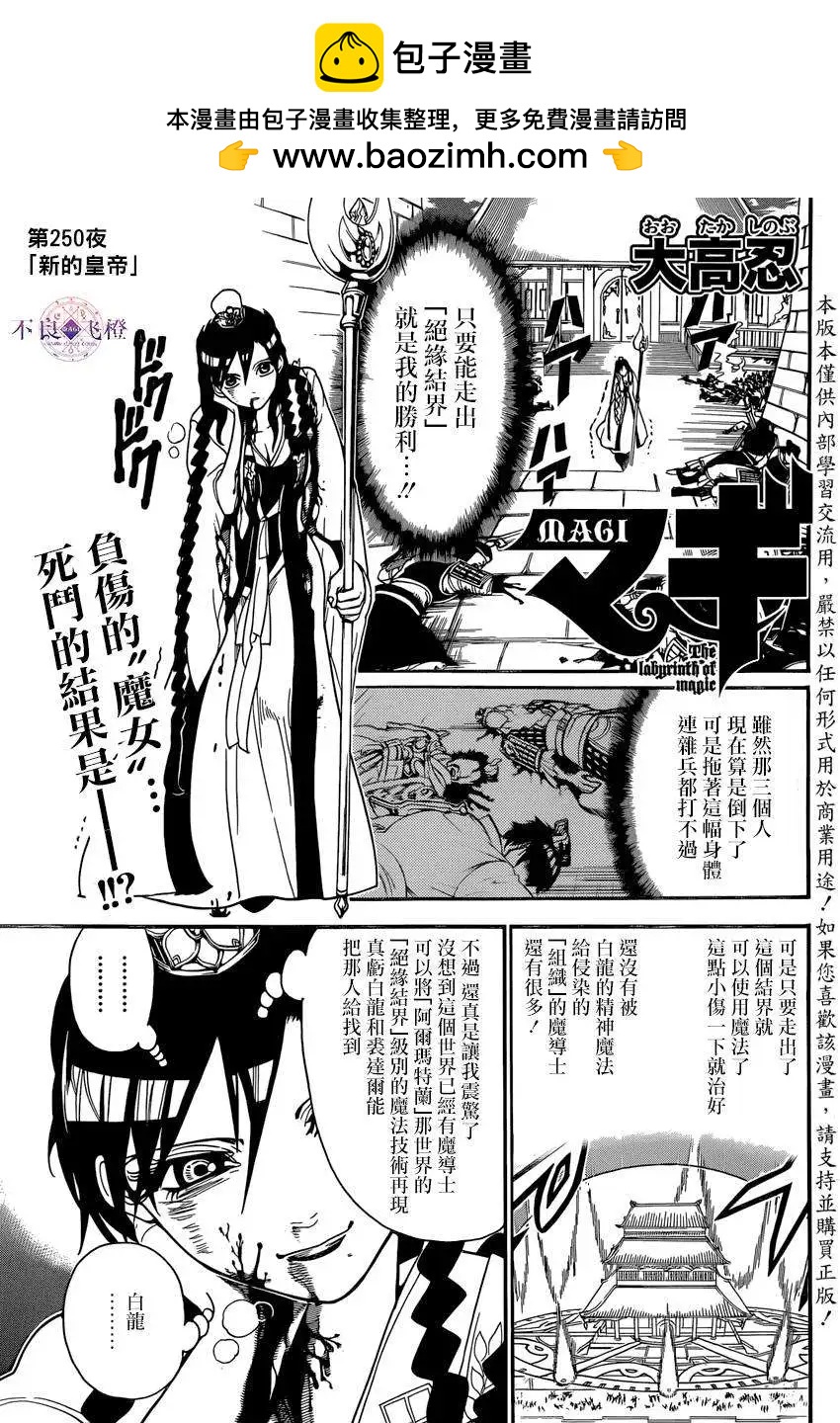 《MAGI魔奇少年》第250回 第2页