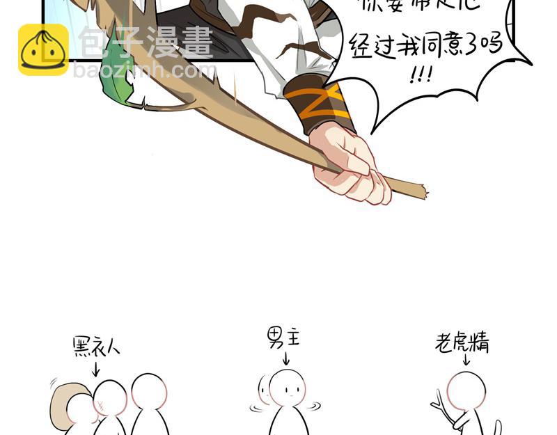 《诶？捡到一个小僵尸》第十四话神秘小老虎登场！ 第24页