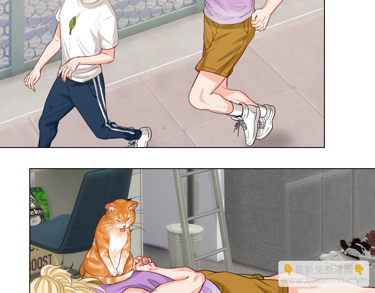 《男生宿舍303【快】》叶子的投篮特训（1） 第39页
