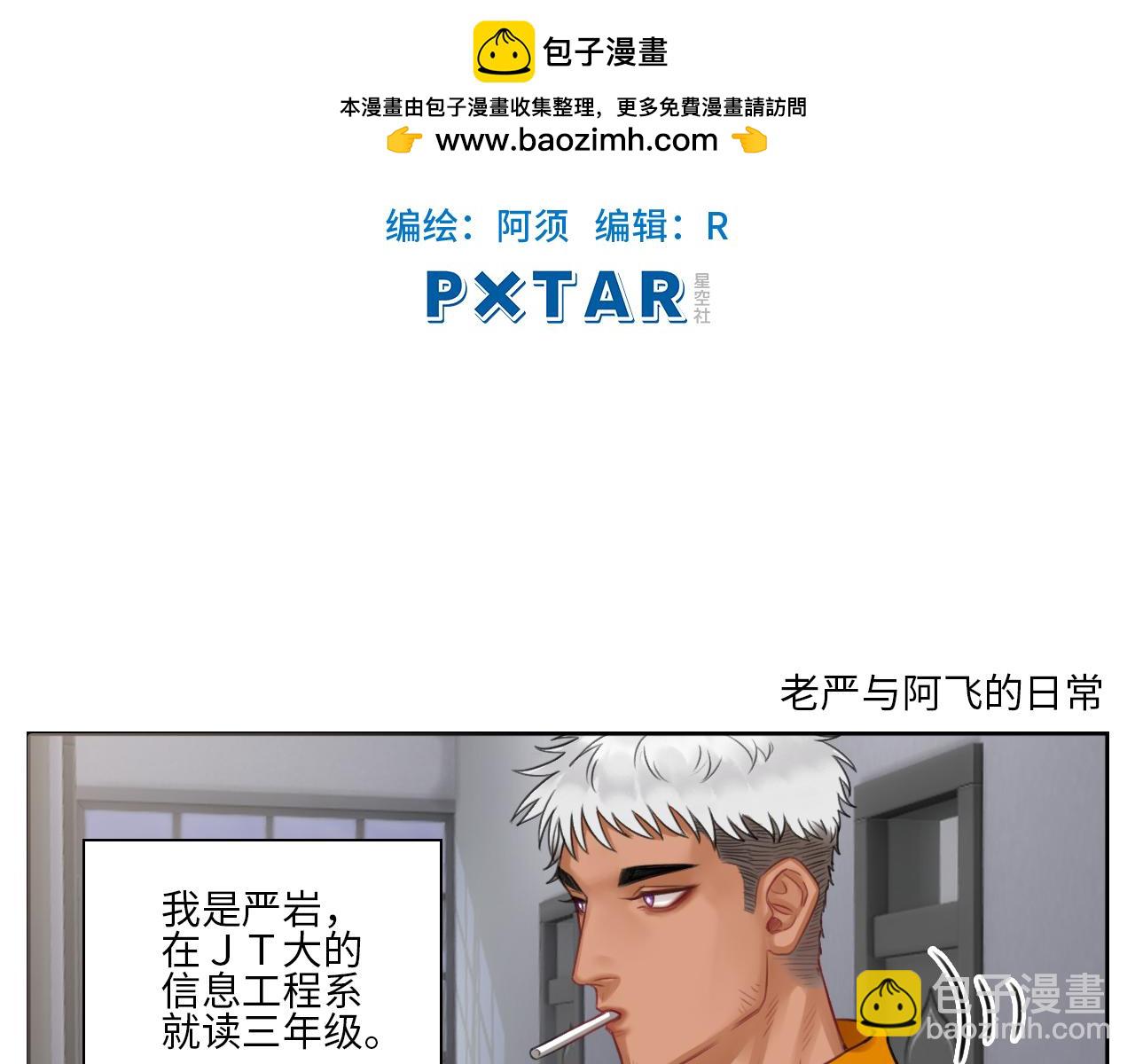 《男生宿舍303【快】》老严与阿飞的日常 第2页