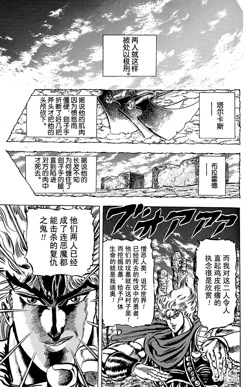 《乔乔的奇妙冒险（1-5部)》027 来自过去的复仇鬼之卷 第15页