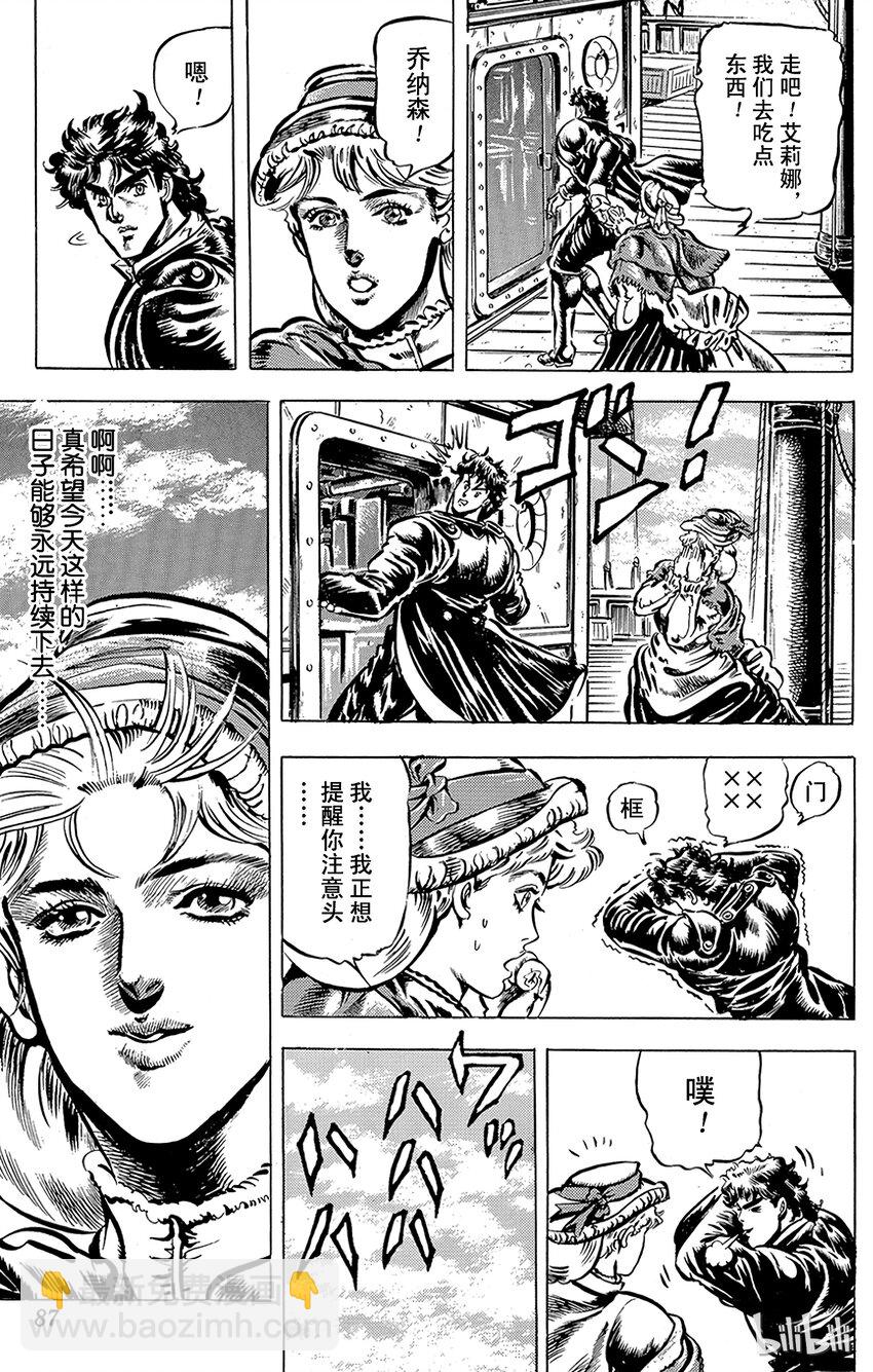 《乔乔的奇妙冒险（1-5部)》042 恐怖暴风雨前夕的序曲之卷 第6页