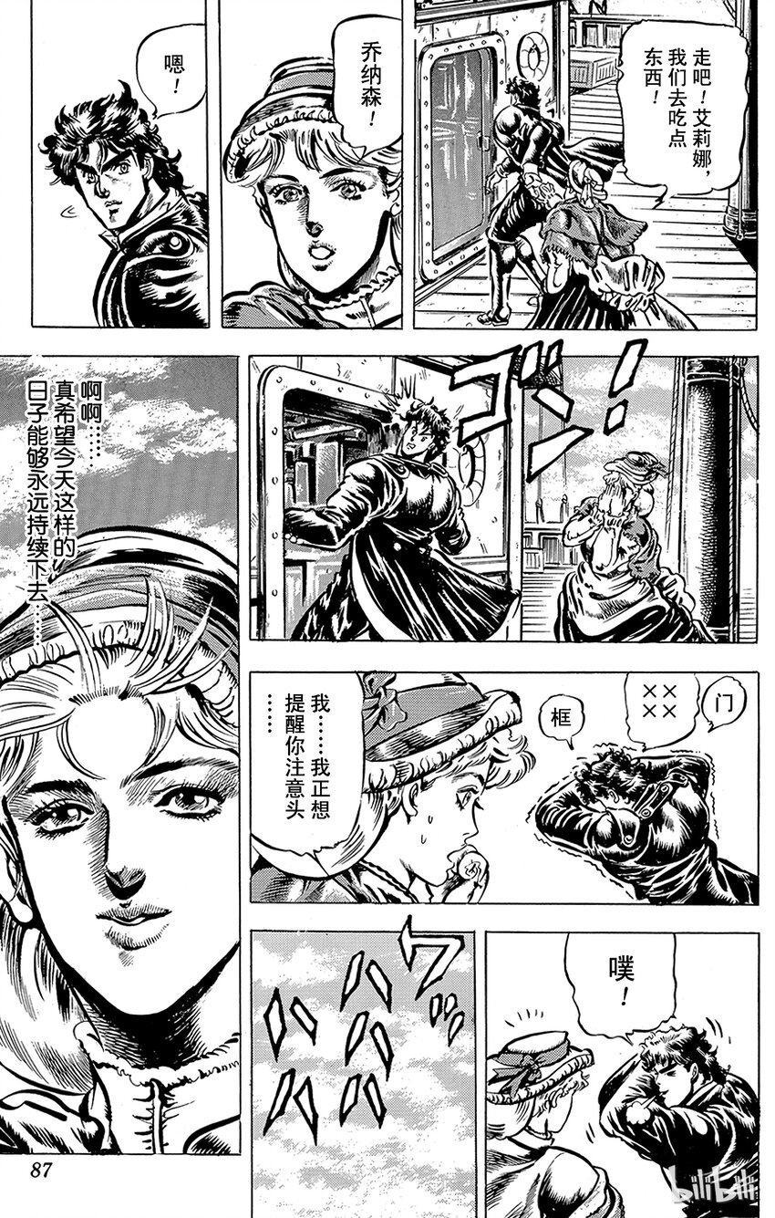 《乔乔的奇妙冒险（1-5部)》042 恐怖暴风雨前夕的序曲之卷 第6页