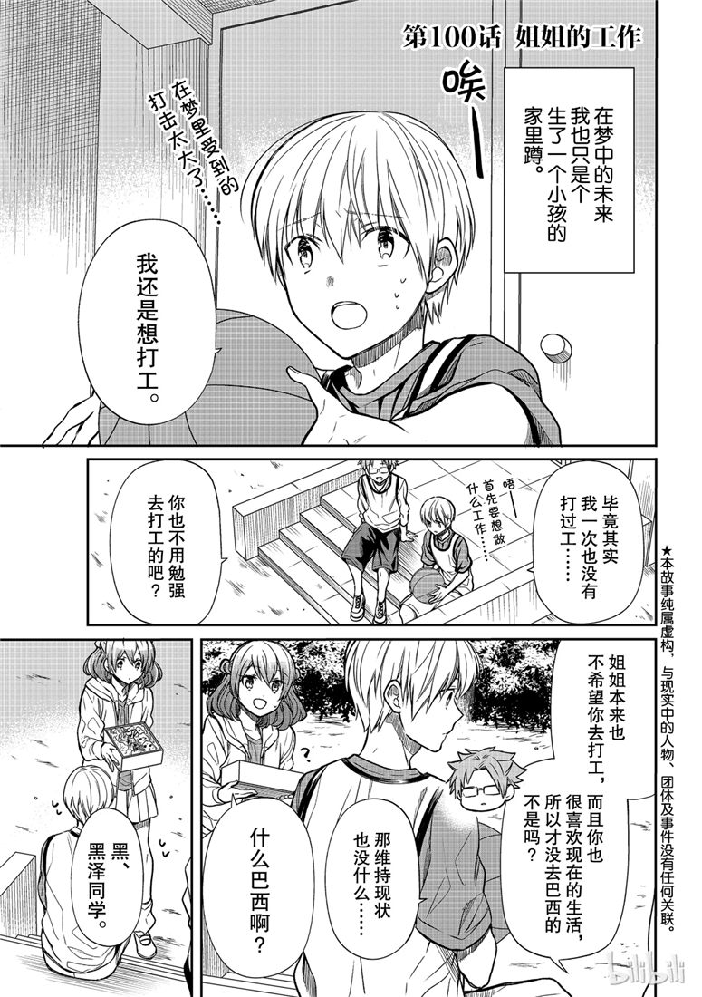 《想包养男子高中生的大姐姐的故事》第100话 姐姐的工作 第1页