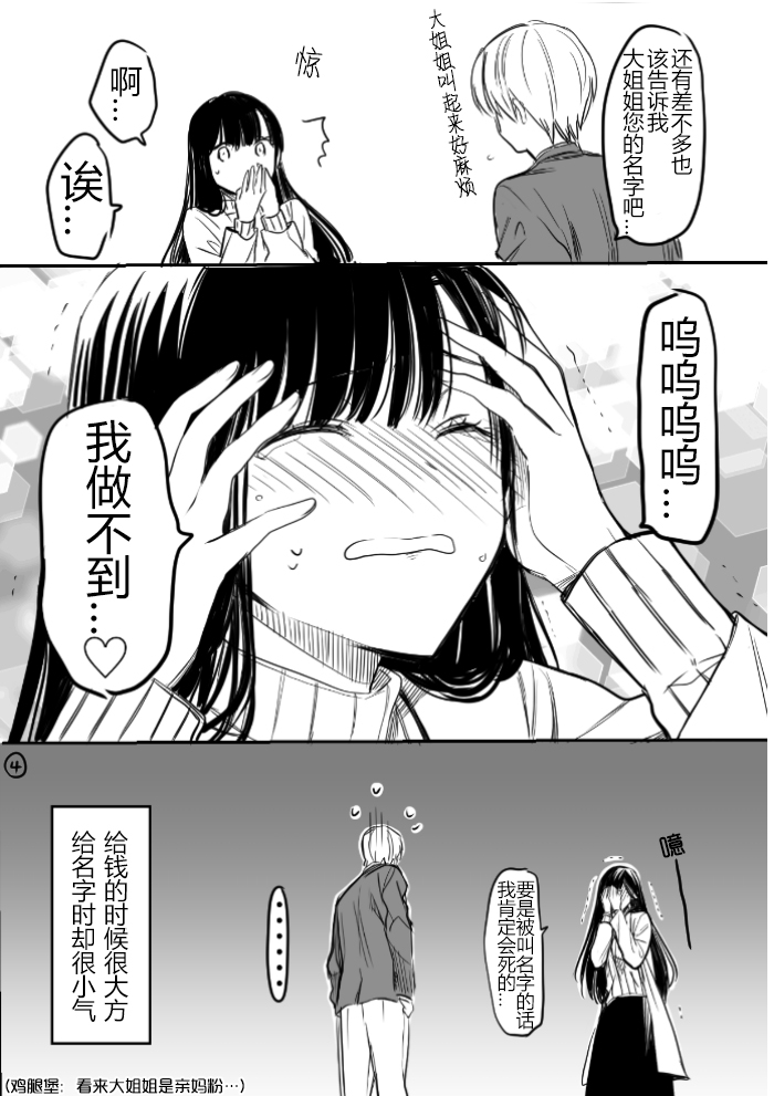 《想包养男子高中生的大姐姐的故事》御姐的故事 推特02 第4页