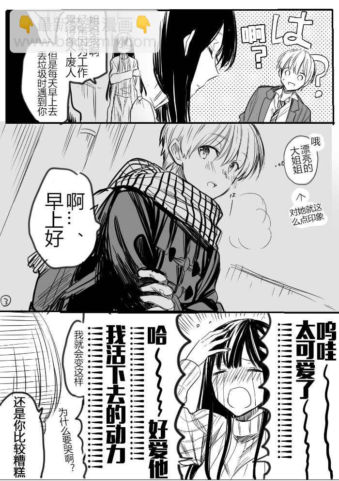 《想包养男子高中生的大姐姐的故事》御姐的故事 推特01 第3页