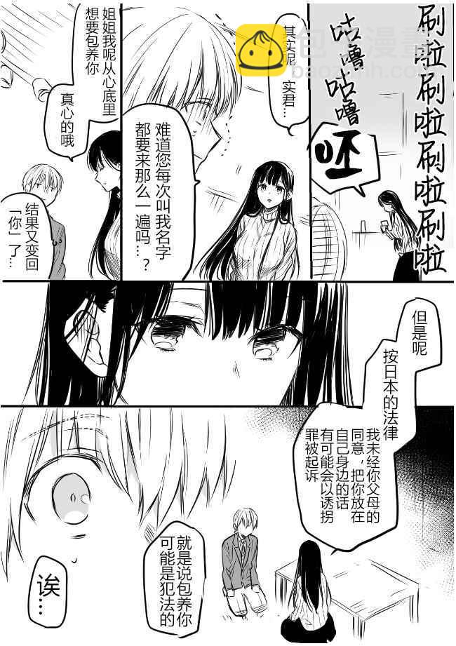 《想包养男子高中生的大姐姐的故事》御姐的故事 推特04 第2页