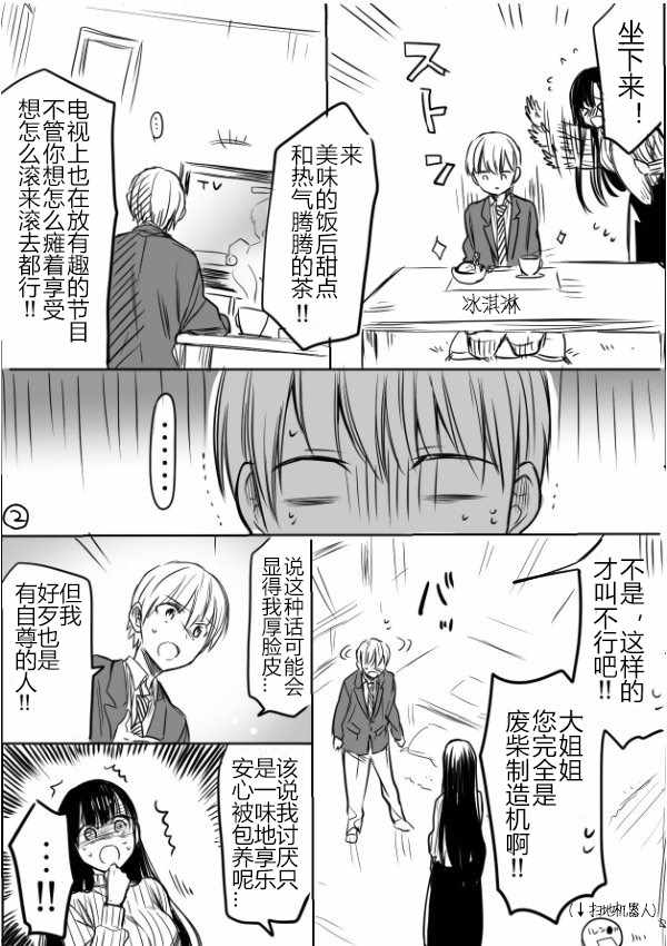 《想包养男子高中生的大姐姐的故事》御姐的故事 推特06 第2页