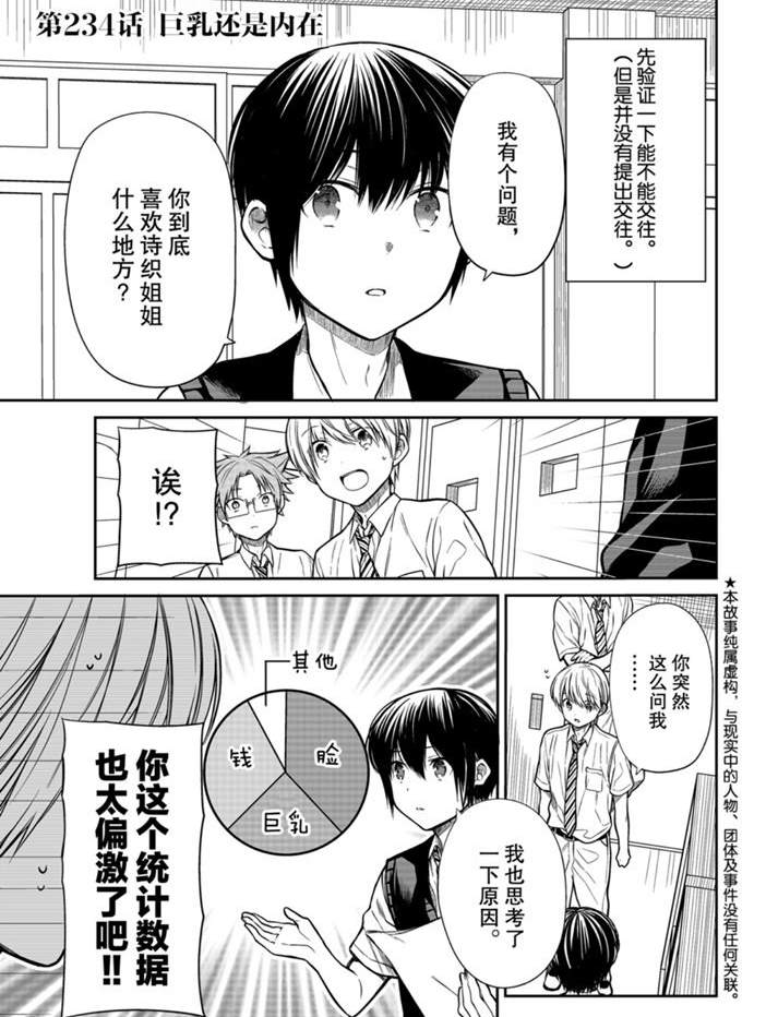 《想包养男子高中生的大姐姐的故事》第234话 第1页
